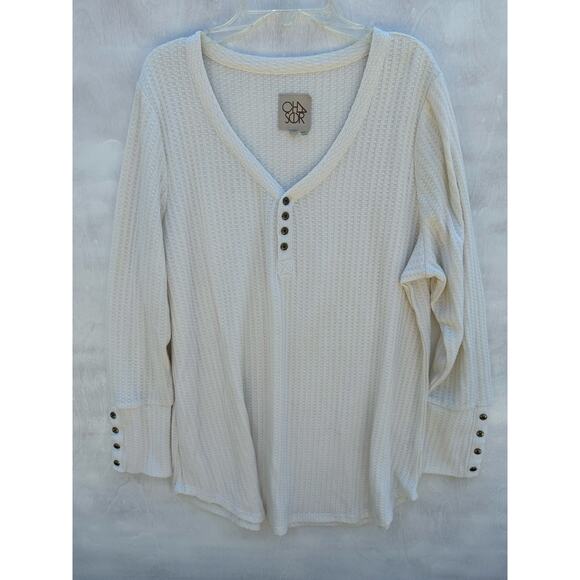 Chasor Henley top - Picture 1 of 8